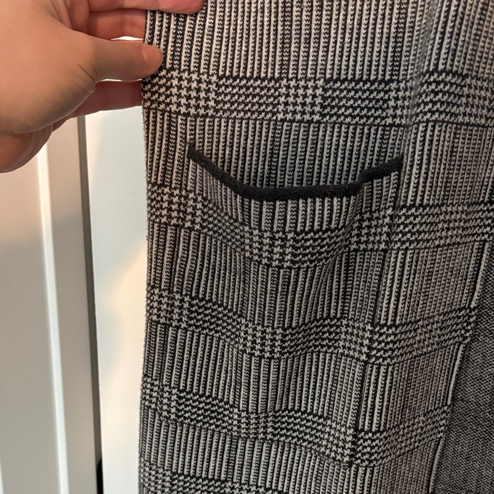 J. Crew Plaid Wool Sweater Blazer - Picture 4 of 11